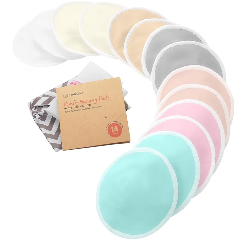 KeaBabies Comfy Nursing Pads